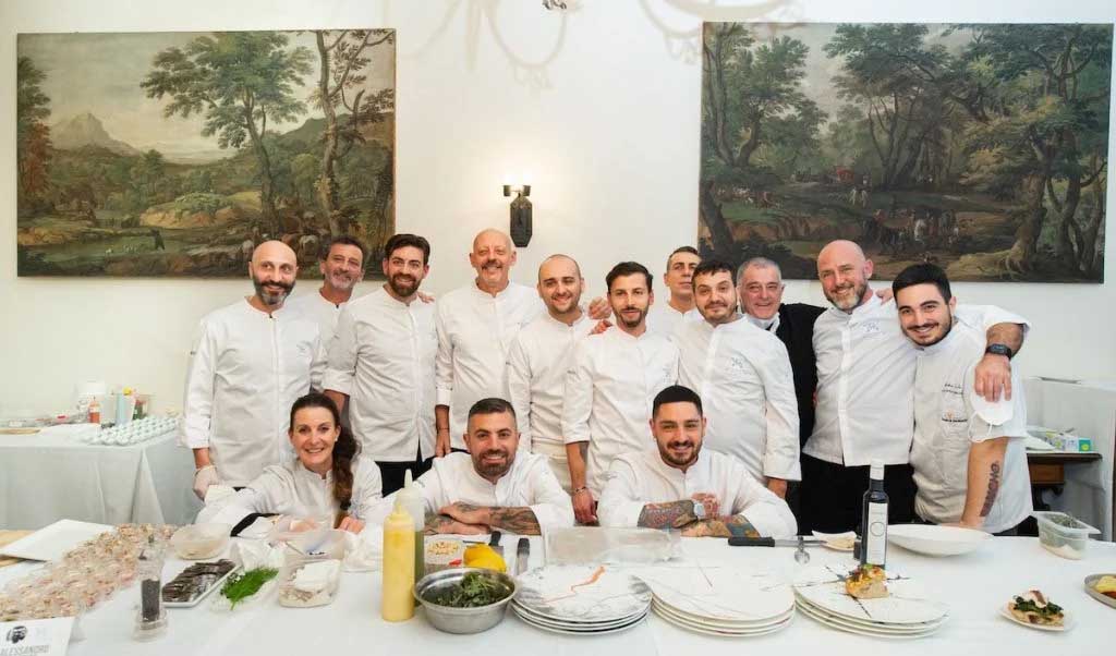 Gli chef e i ristoratori dell'associazione Periferia Iodata